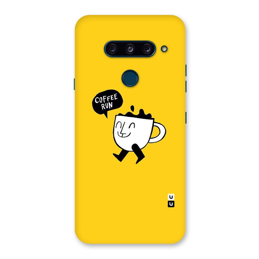 Coffee Run Back Case for LG  V40 ThinQ
