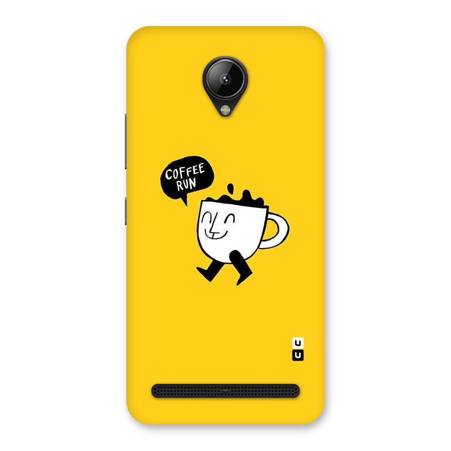 Coffee Run Back Case for Lenovo C2