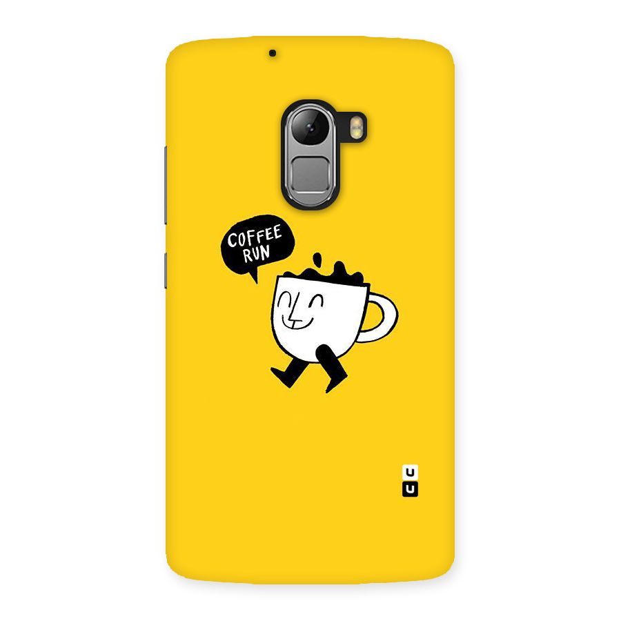 Coffee Run Back Case for Lenovo K4 Note
