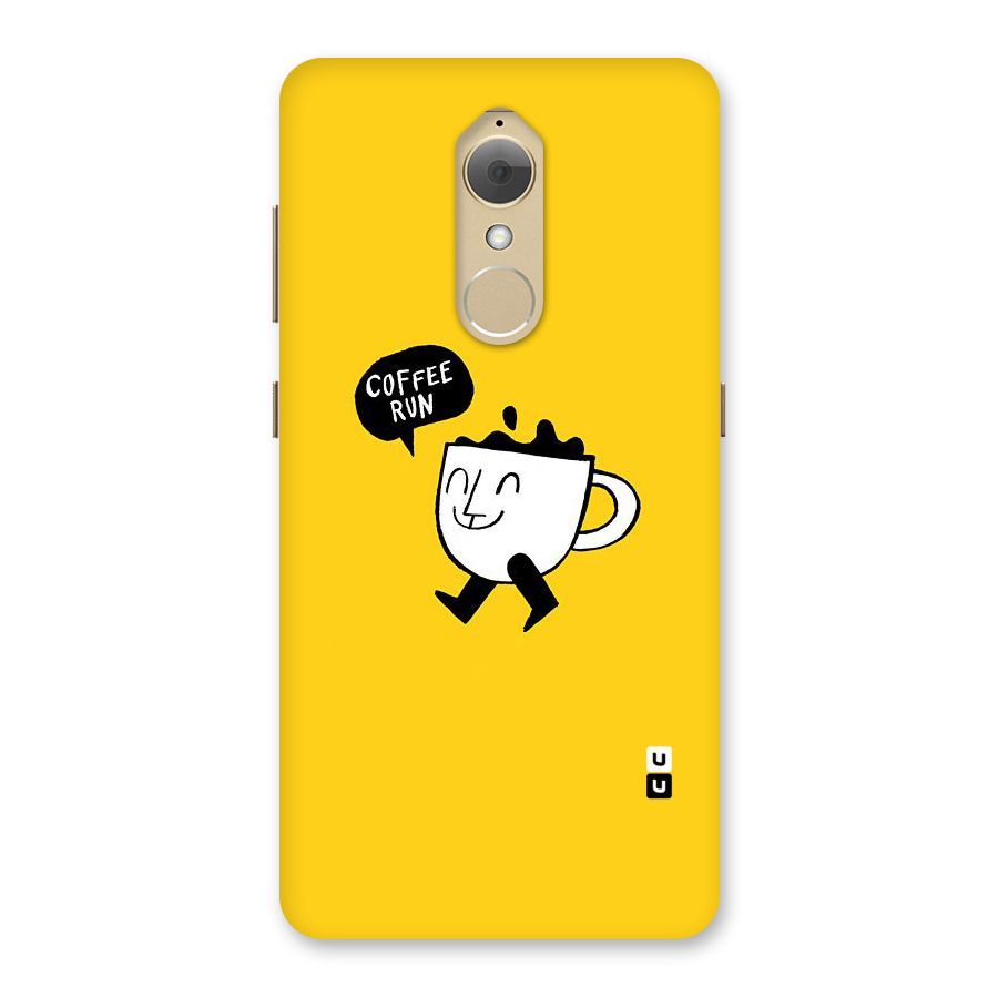 Coffee Run Back Case for Lenovo K8