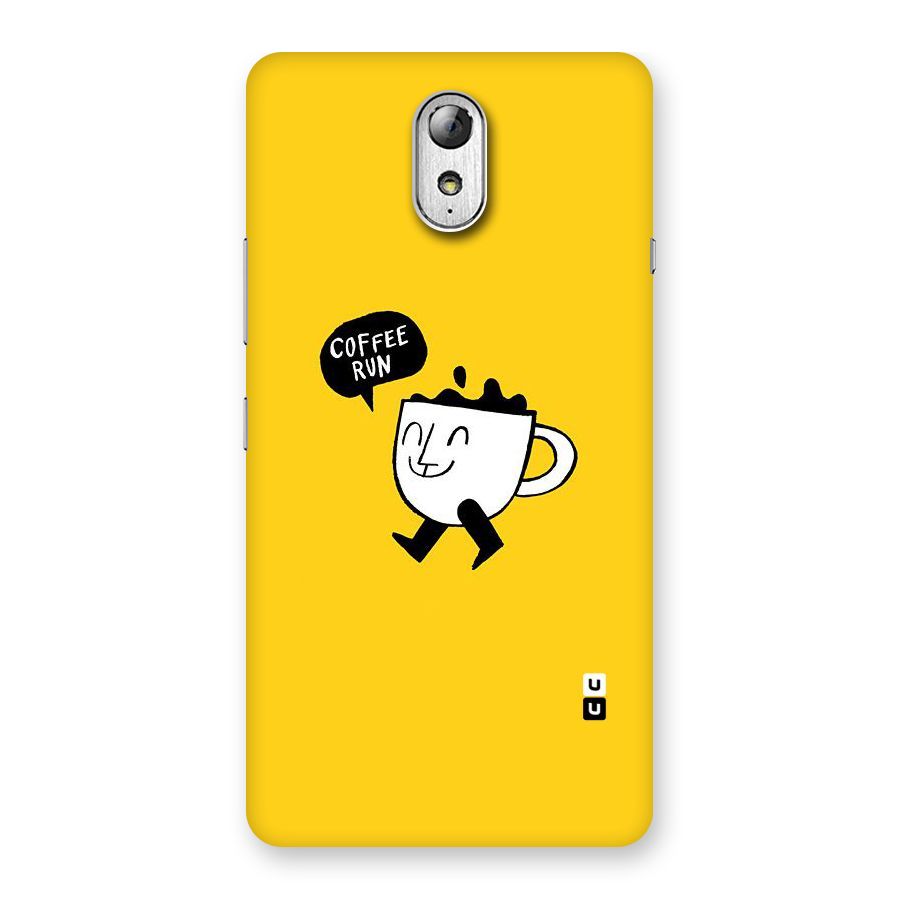 Coffee Run Back Case for Lenovo Vibe P1M
