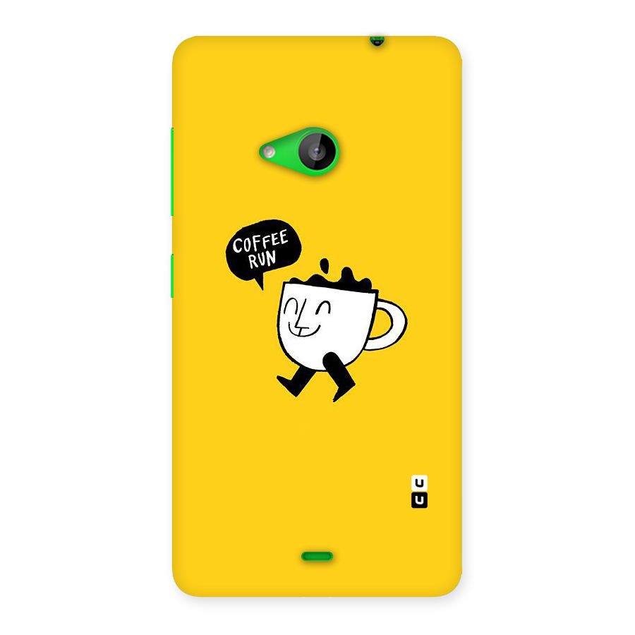 Coffee Run Back Case for Lumia 535