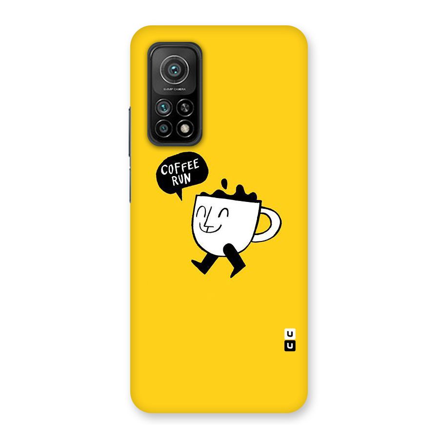 Coffee Run Back Case for Mi 10T Pro 5G