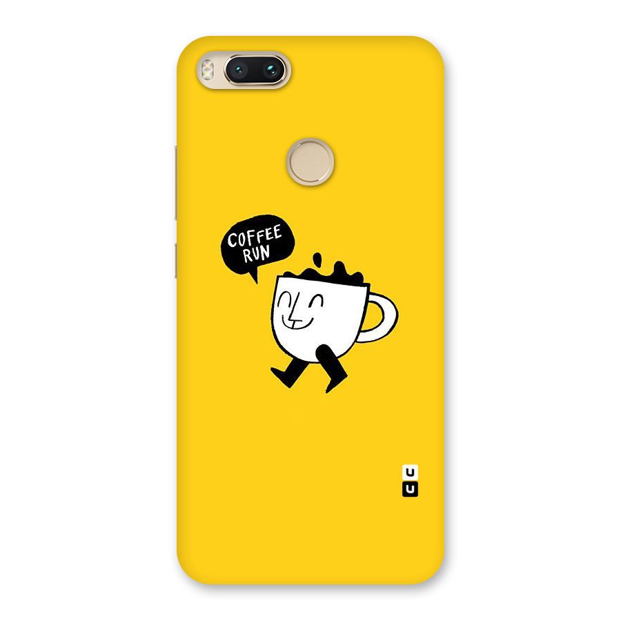 Coffee Run Back Case for Mi A1