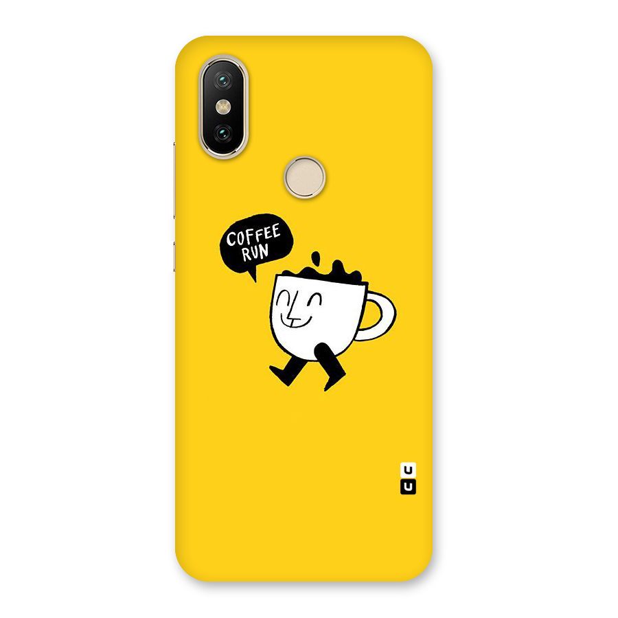 Coffee Run Back Case for Mi A2