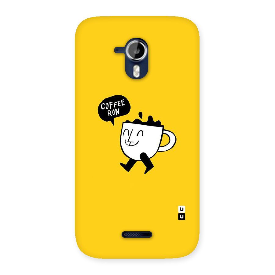 Coffee Run Back Case for Micromax Canvas Magnus A117