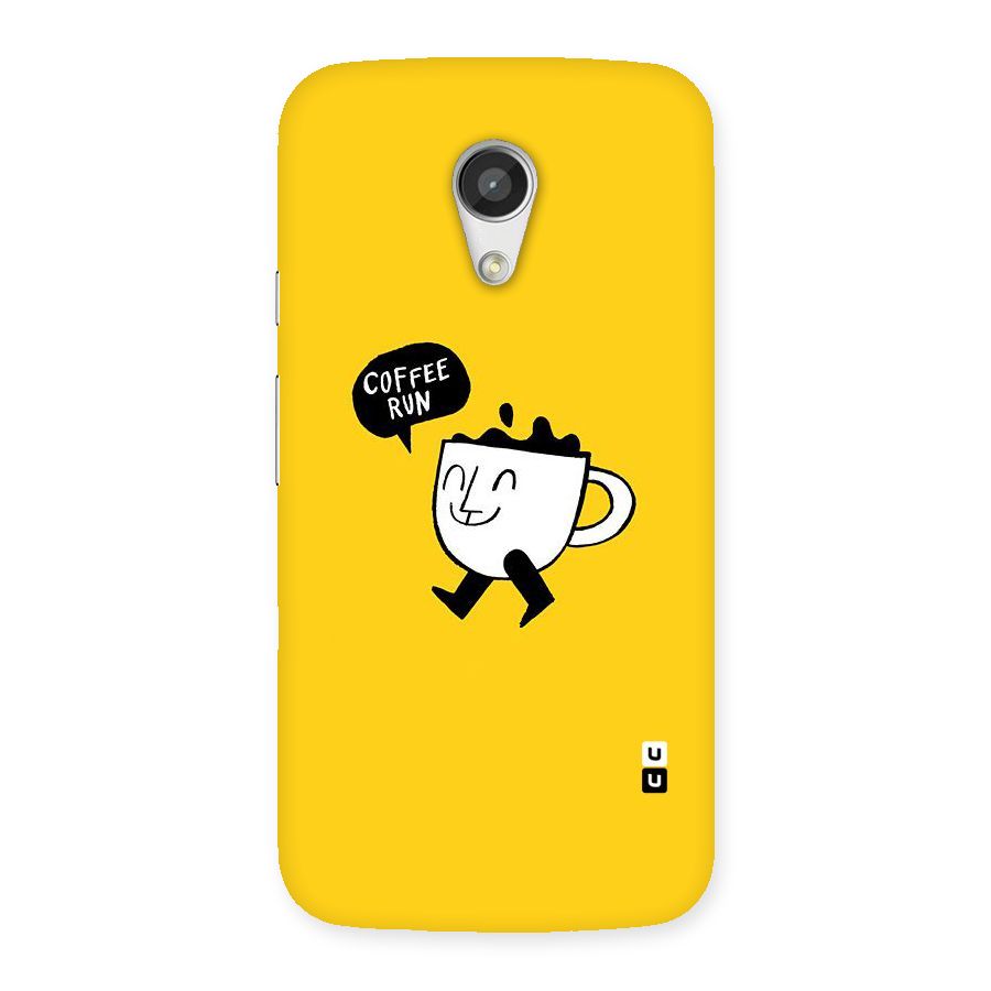 Coffee Run Back Case for Moto G 2nd Gen