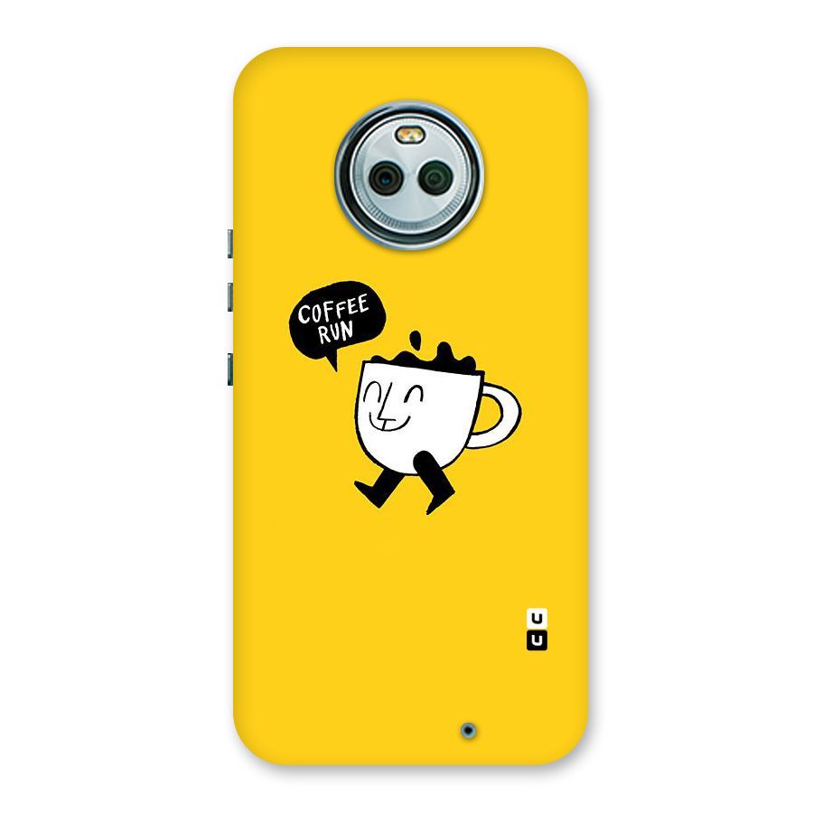Coffee Run Back Case for Moto X4
