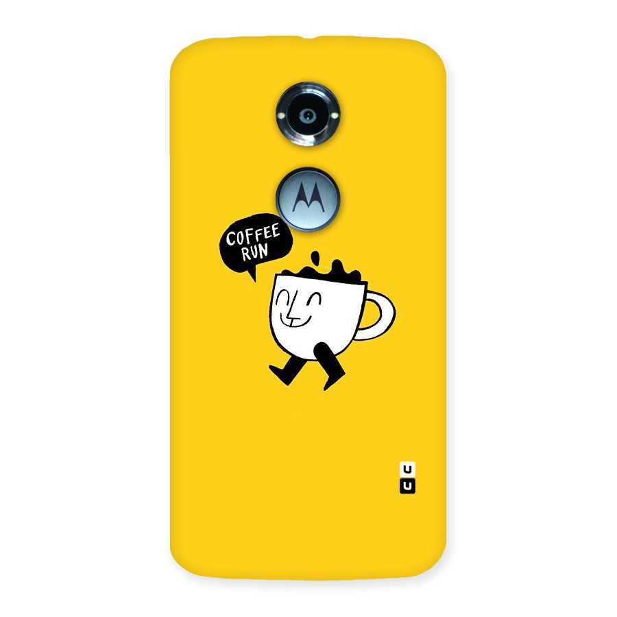 Coffee Run Back Case for Moto X 2nd Gen