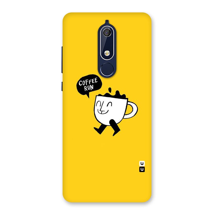 Coffee Run Back Case for Nokia 5.1