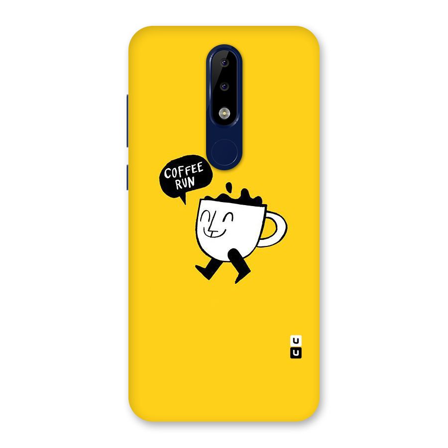 Coffee Run Back Case for Nokia 5.1 Plus