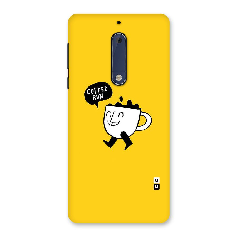 Coffee Run Back Case for Nokia 5