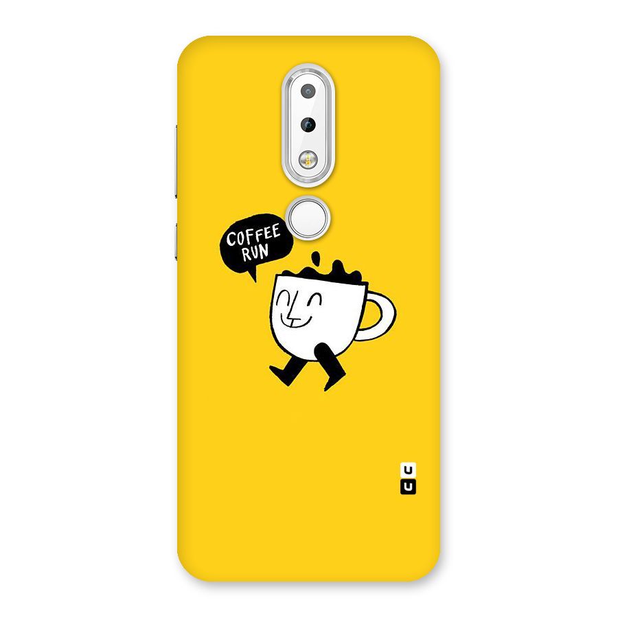Coffee Run Back Case for Nokia 6.1 Plus