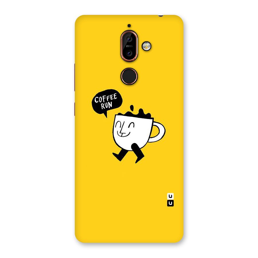 Coffee Run Back Case for Nokia 7 Plus