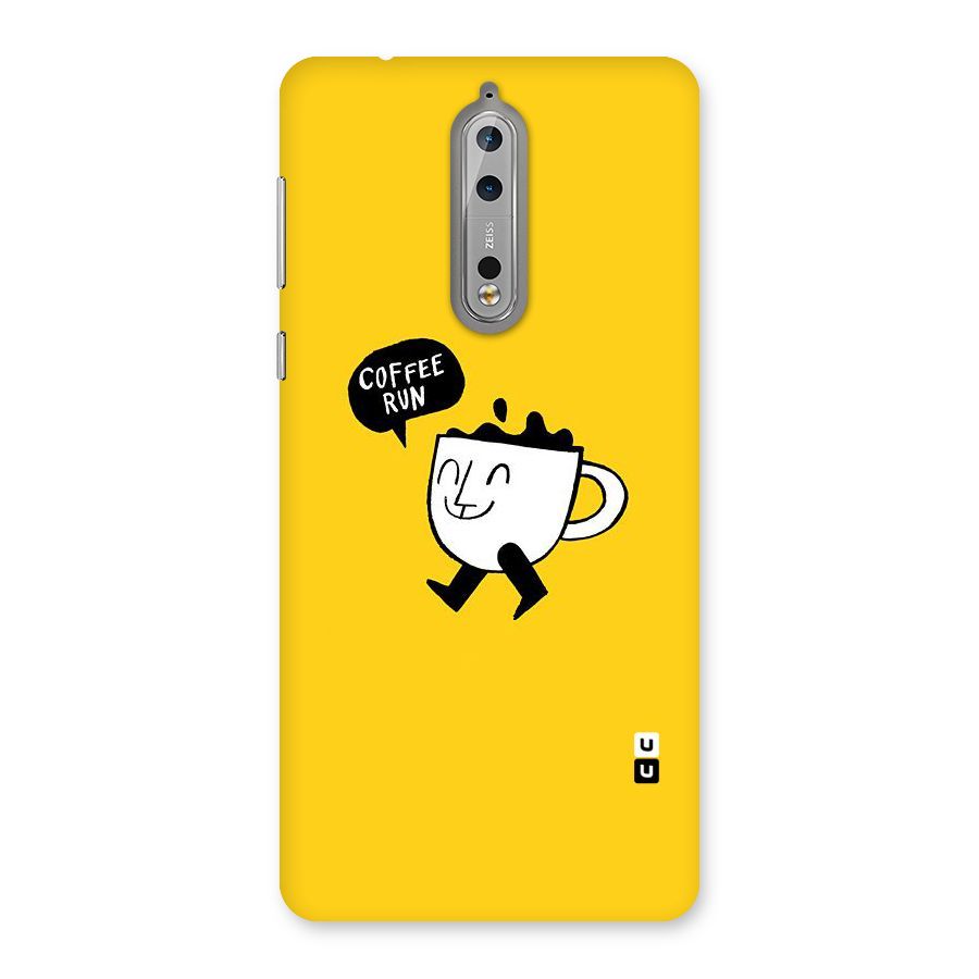 Coffee Run Back Case for Nokia 8