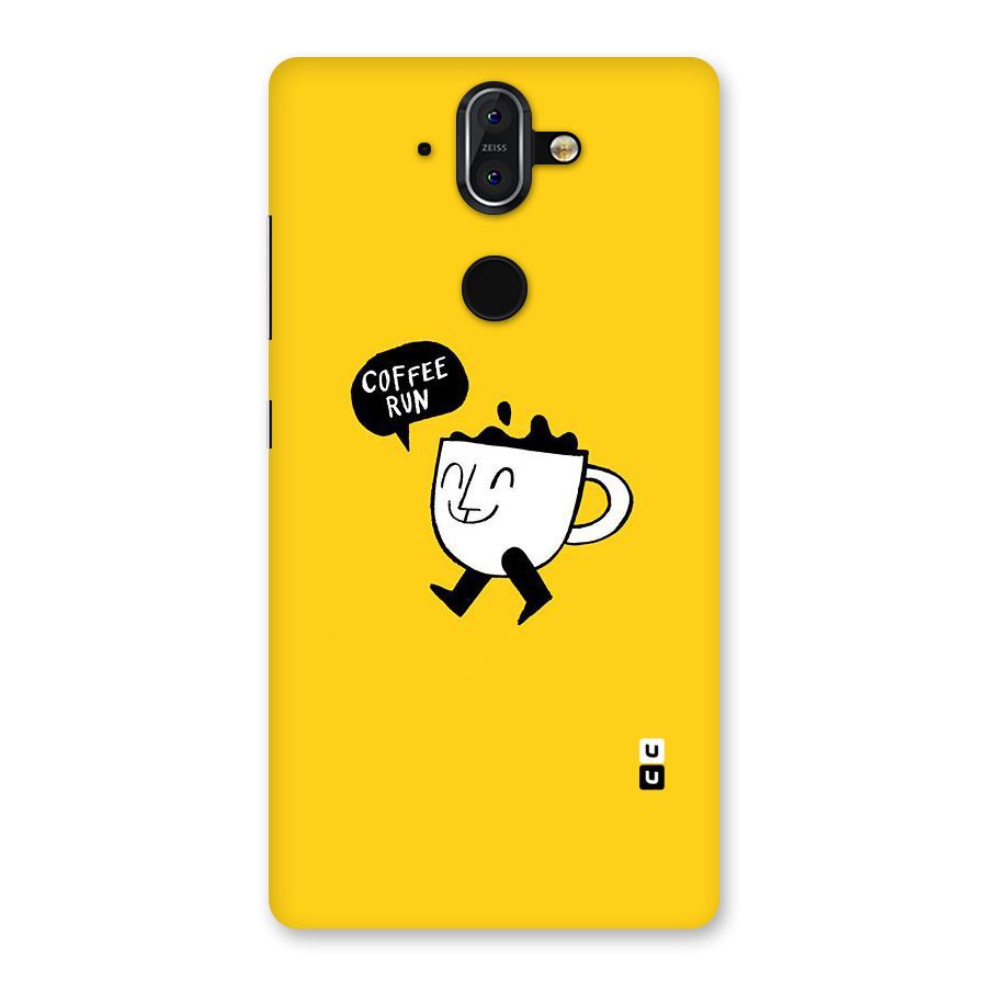 Coffee Run Back Case for Nokia 8 Sirocco