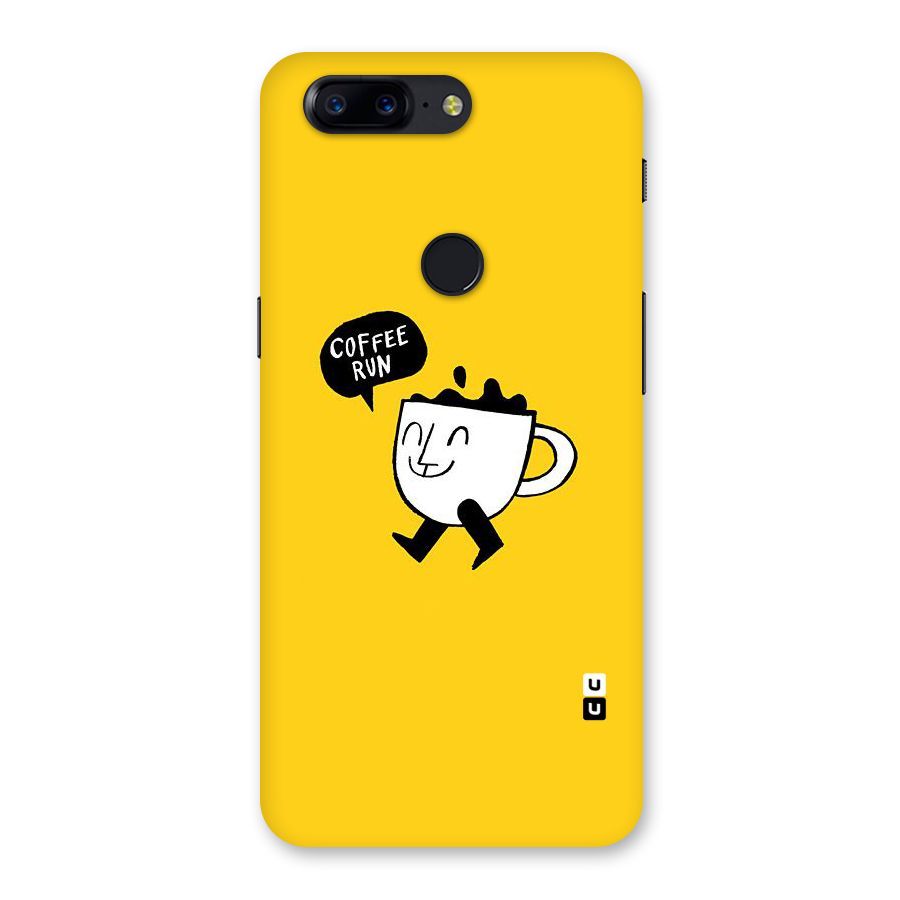 Coffee Run Back Case for OnePlus 5T