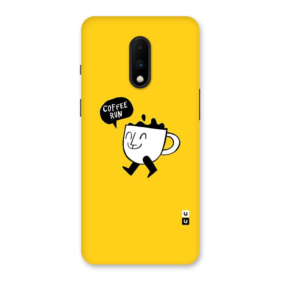 Coffee Run Back Case for OnePlus 7