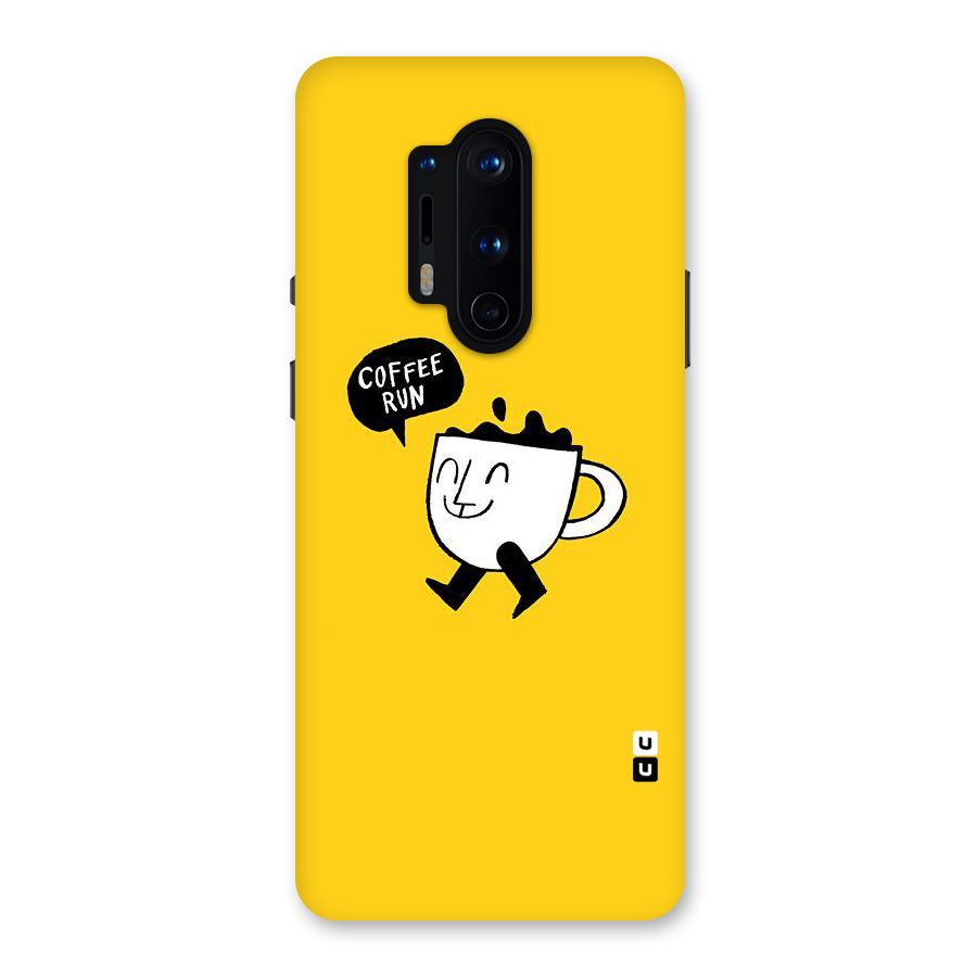 Coffee Run Back Case for OnePlus 8 Pro