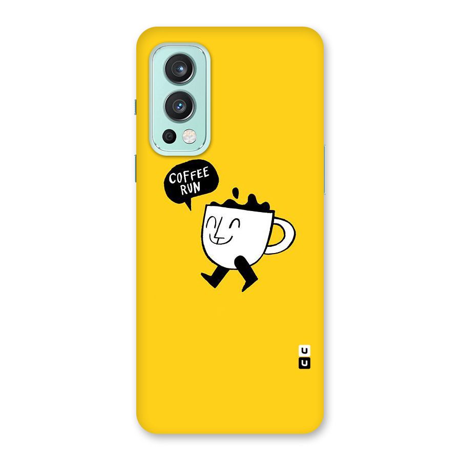 Coffee Run Back Case for OnePlus Nord 2 5G