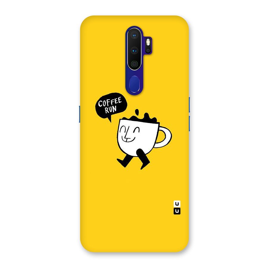 Coffee Run Back Case for Oppo A9 (2020)