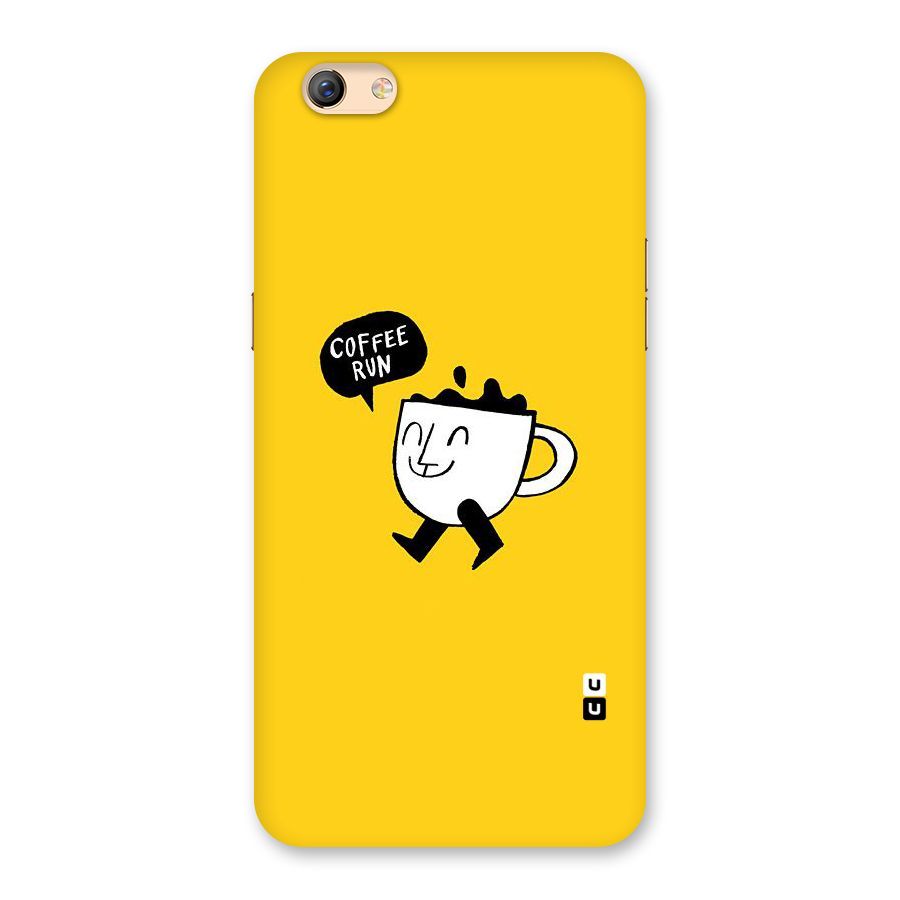 Coffee Run Back Case for Oppo F3 Plus