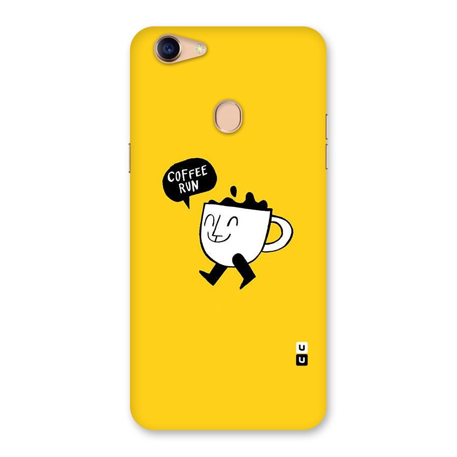 Coffee Run Back Case for Oppo F5