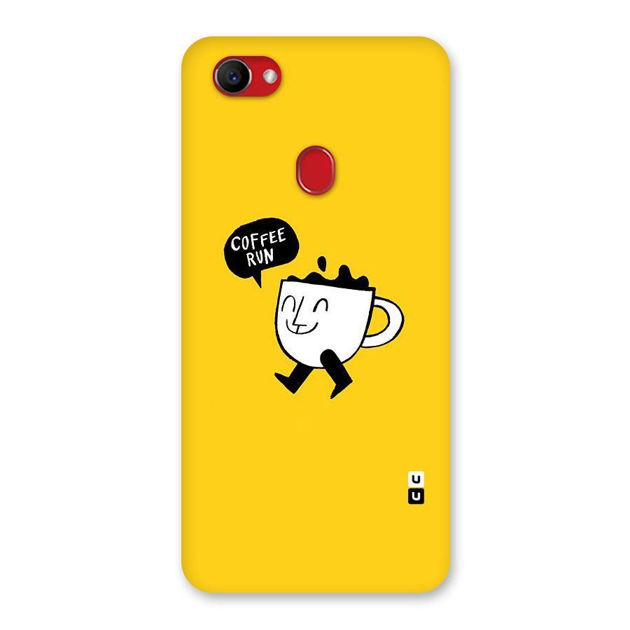 Coffee Run Back Case for Oppo F7