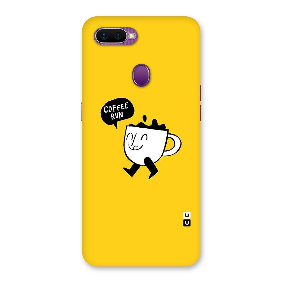Coffee Run Back Case for Oppo F9