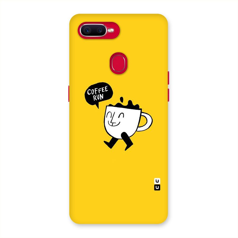 Coffee Run Back Case for Oppo F9 Pro