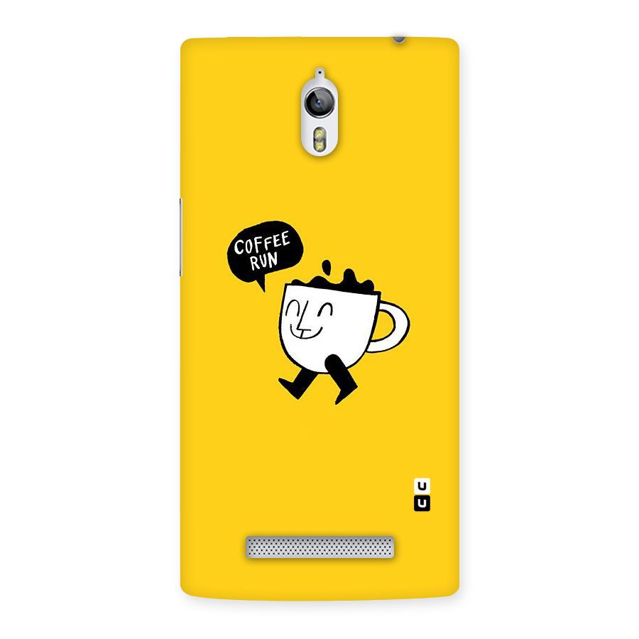 Coffee Run Back Case for Oppo Find 7
