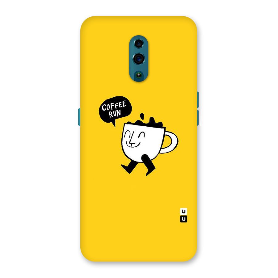 Coffee Run Back Case for Oppo Reno