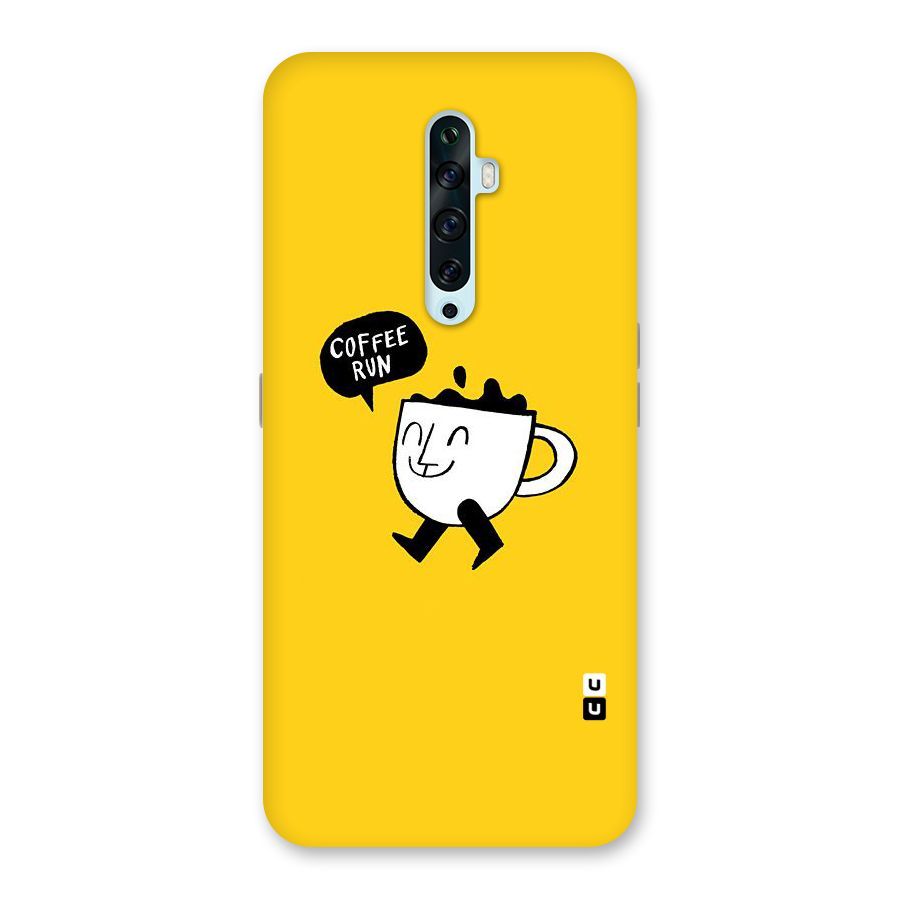 Coffee Run Back Case for Oppo Reno2 Z