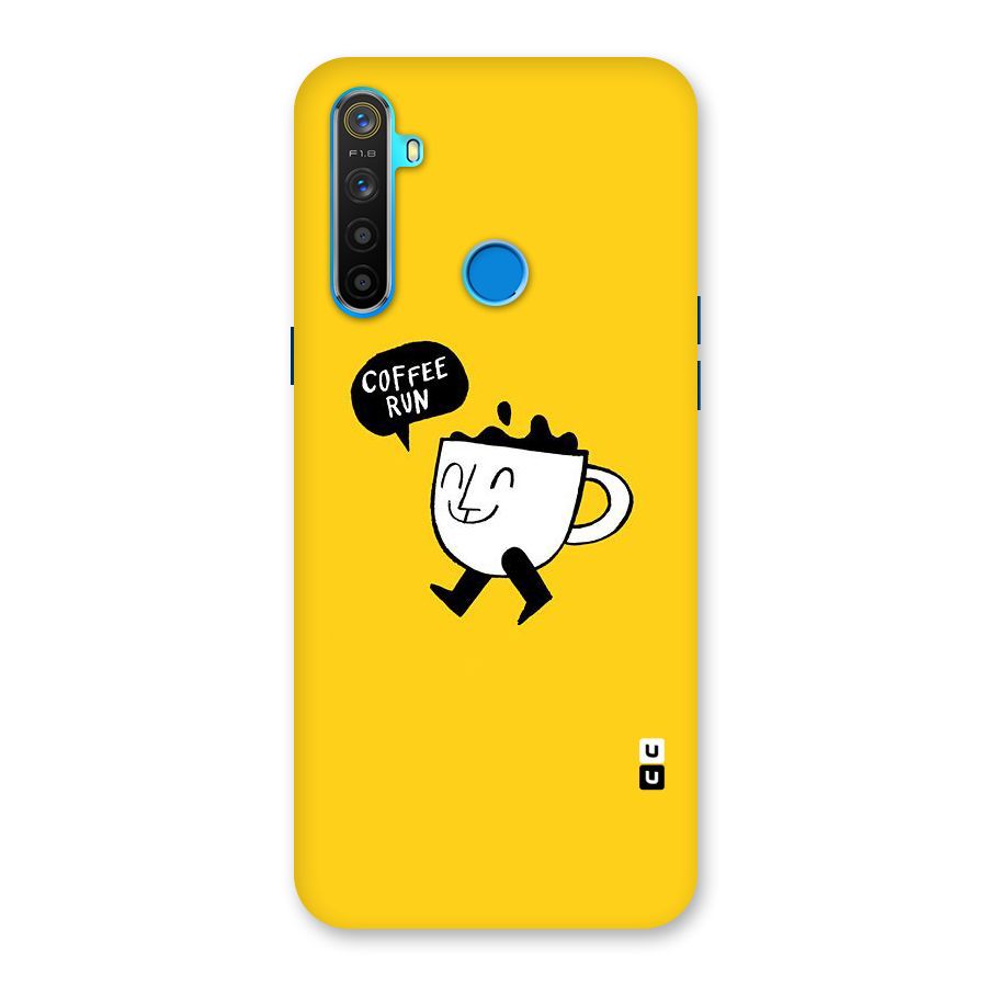 Coffee Run Back Case for Realme 5