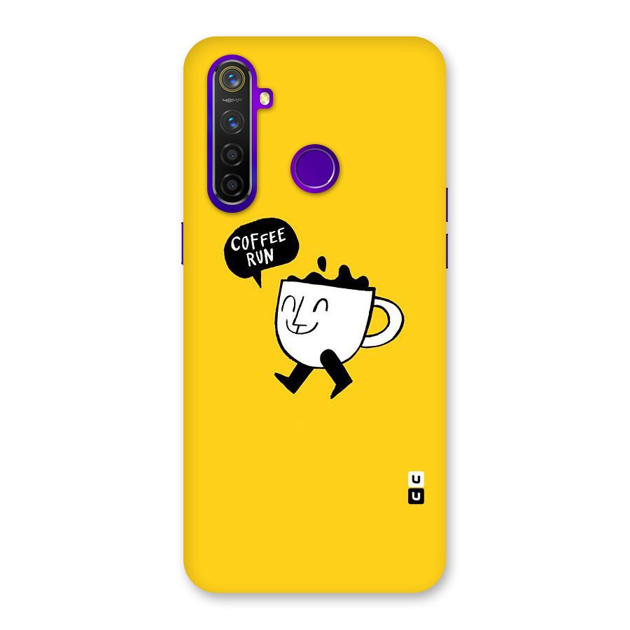 Coffee Run Back Case for Realme 5 Pro