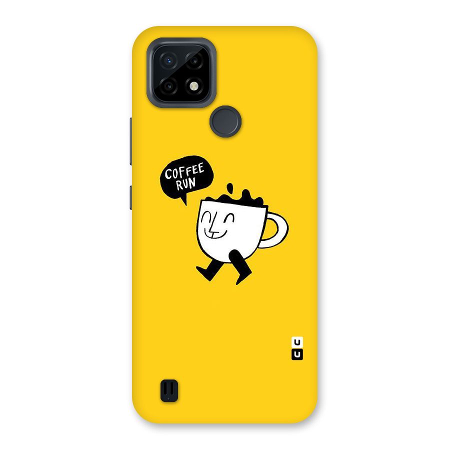Coffee Run Back Case for Realme C21