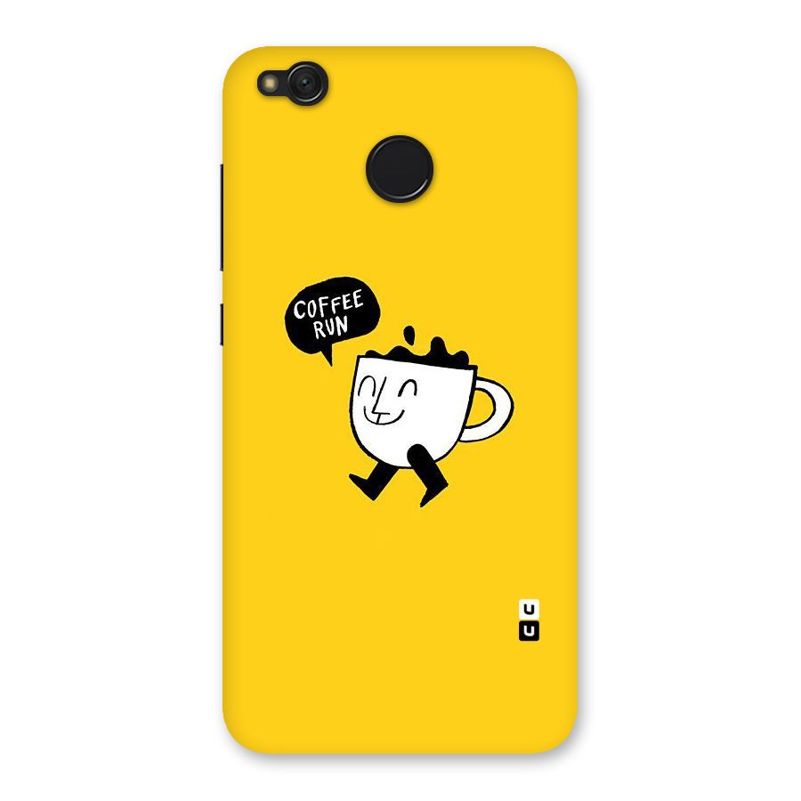 Coffee Run Back Case for Redmi 4
