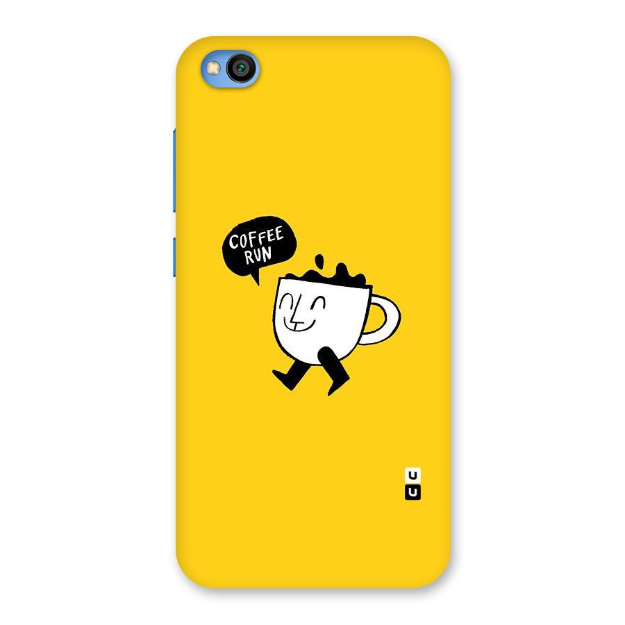 Coffee Run Back Case for Redmi Go