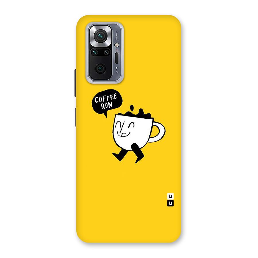 Coffee Run Back Case for Redmi Note 10 Pro