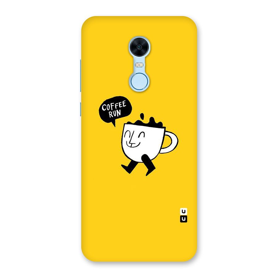 Coffee Run Back Case for Redmi Note 5