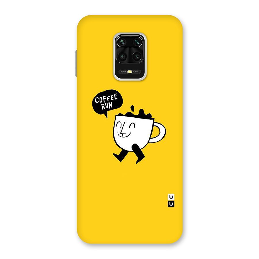 Coffee Run Back Case for Redmi Note 9 Pro