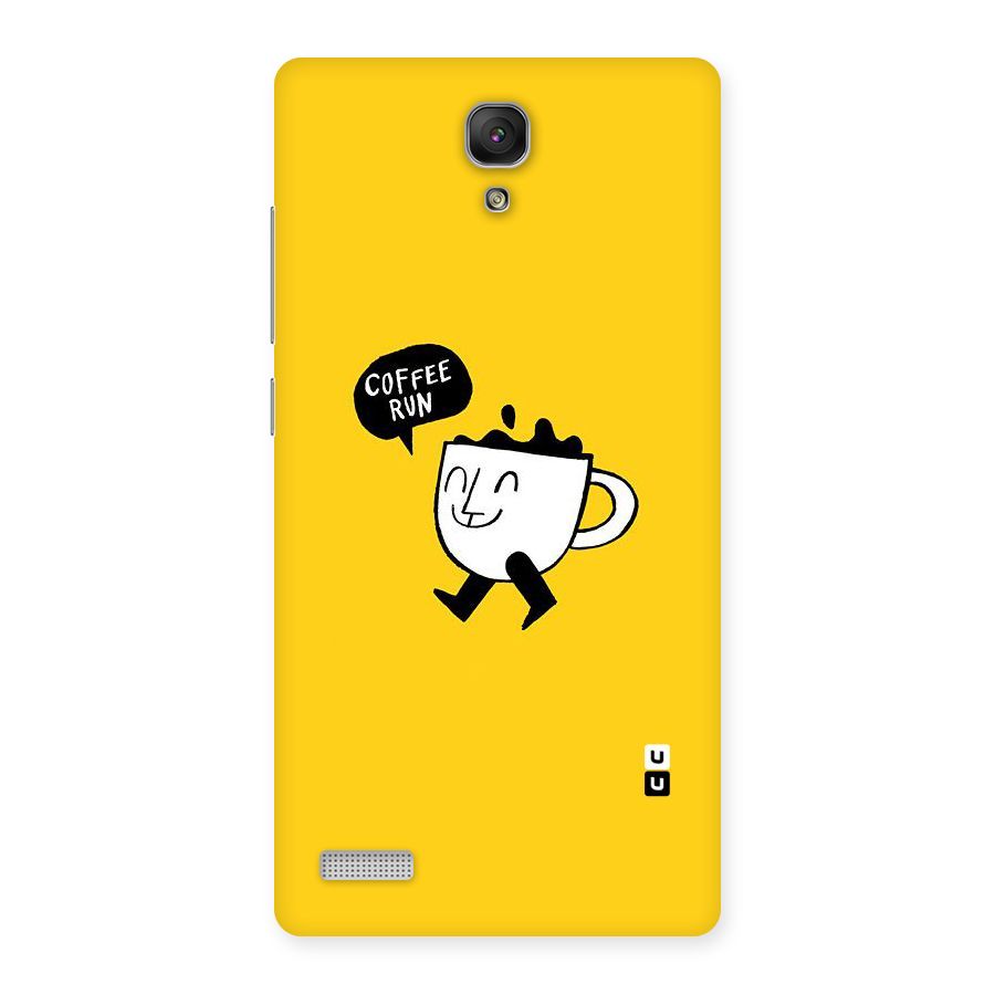 Coffee Run Back Case for Redmi Note Prime