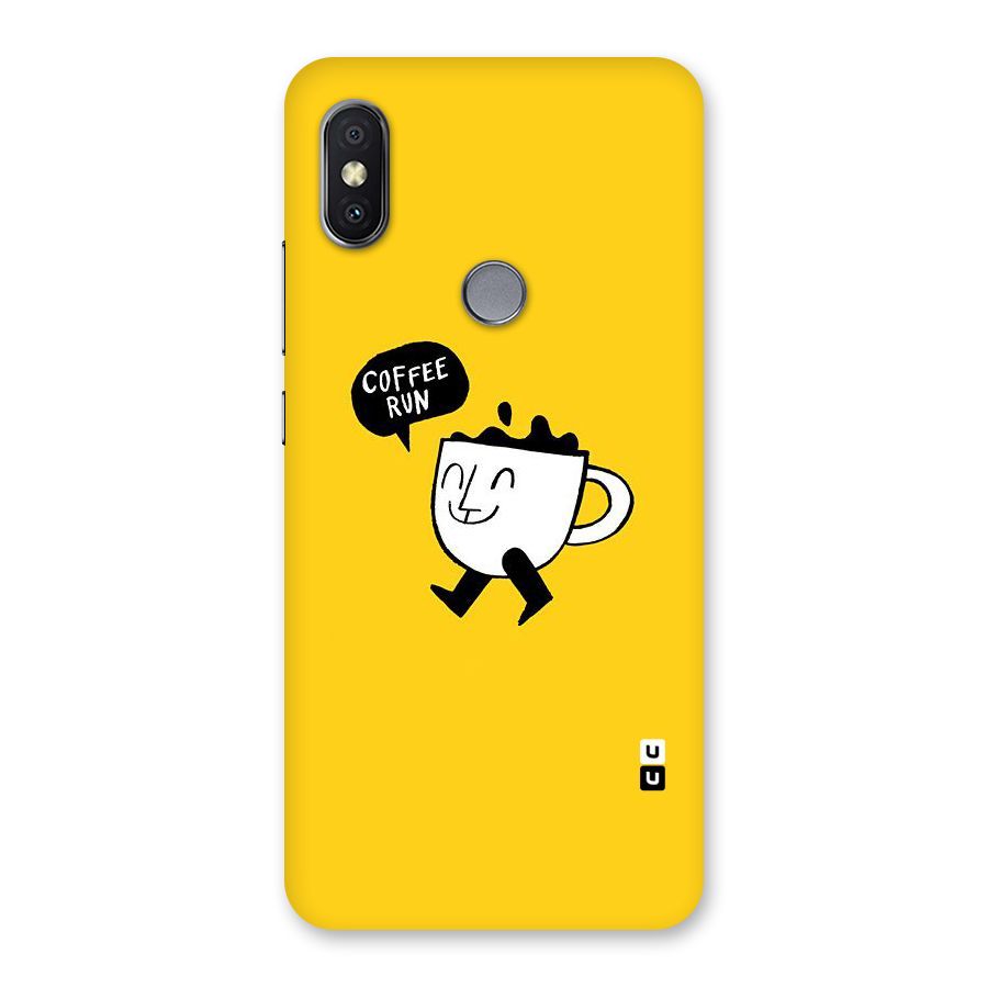 Coffee Run Back Case for Redmi Y2