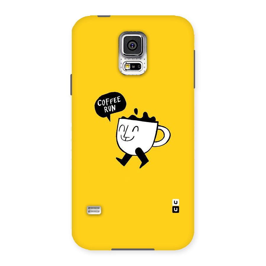 Coffee Run Back Case for Samsung Galaxy S5
