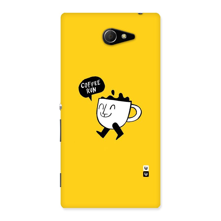 Coffee Run Back Case for Sony Xperia M2