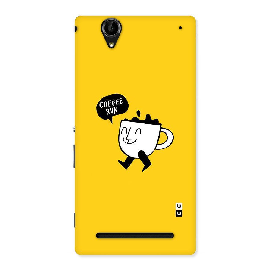 Coffee Run Back Case for Sony Xperia T2