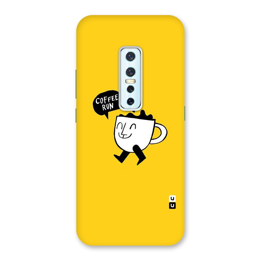 Coffee Run Back Case for Vivo V17 Pro