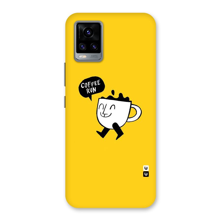 Coffee Run Back Case for Vivo V20