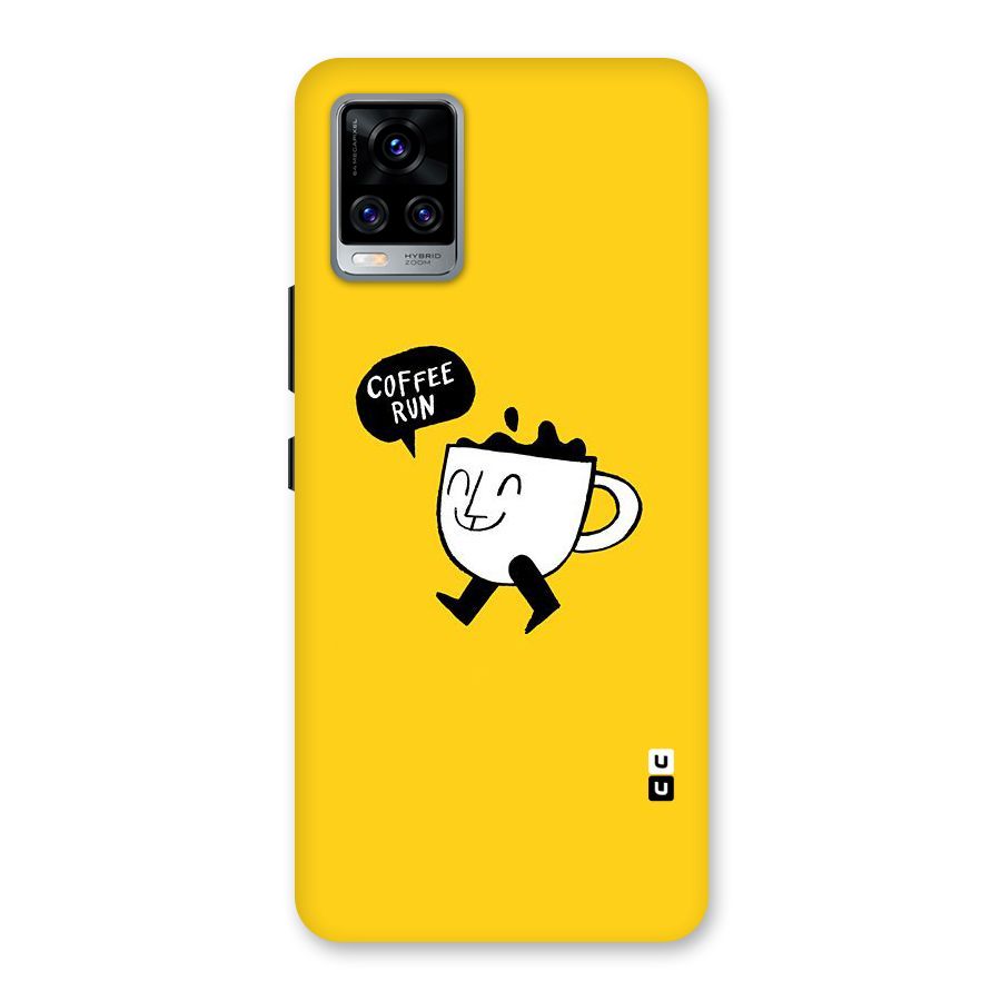 Coffee Run Back Case for Vivo V20 Pro