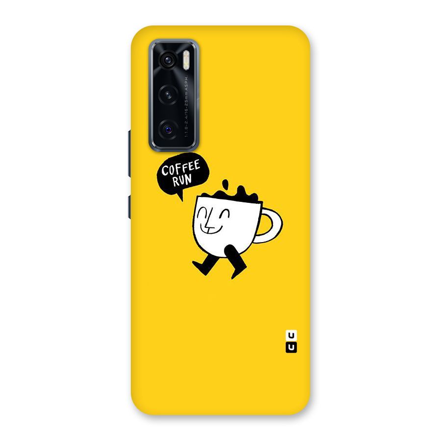 Coffee Run Back Case for Vivo V20 SE